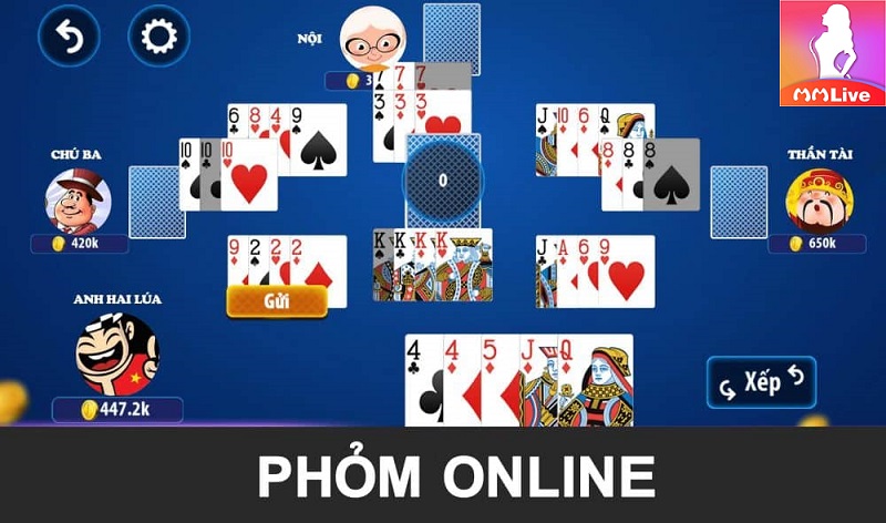 game phỏm online