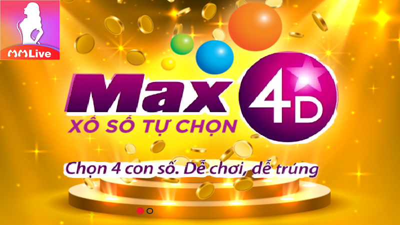 Xổ số tự chọn Max 4D