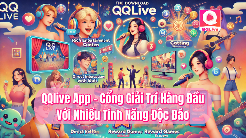 QQlive app cổng giải trí hàng đầu với nhiều tính năng độc đáo