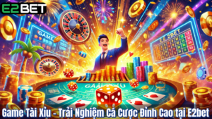 Game Tài Xỉu – Trải Nghiệm Cá Cược Đỉnh Cao tại E2bet